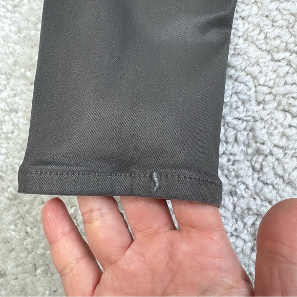 Hudson Nico Midrise Super Skinny Ankle. Waxed Coated gray. WMA407GWF. 26 - Picture 6 of 12